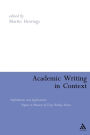 Academic Writing in Context: Implications and Applications