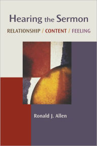 Hearing the Sermon: Relationship, Content, Feeling Channels of Listening series