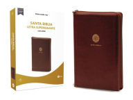 Title: Biblia Reina Valera 1960, Letra Supergigante, Leathersoft, Café, con Cierre / Spanish Bible RVR60 Super Giant Print, Leathersoft, Brown w/ Zipper, Author: RVR 1960- Reina Valera 1960