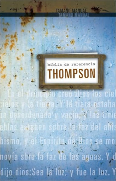 Biblia de referencia Thompson RVR 1960, tamaño personal