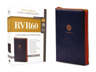 Title: RVR60, Santa Biblia, Letra Supergigante, Leathersoft, Azul, con Cierre, Comfort Print, Author: RVR 1960- Reina Valera 1960