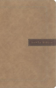 Title: NBLA Santa Biblia, Letra Grande, Tamaño Compacto, Leathersoft, Beige, Edición Letra Roja, Author: Vida