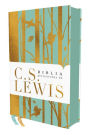 Reina Valera Revisada, Biblia Reflexiones de C. S. Lewis, Tapa dura, Turquesa, Interior a dos Colores, Comfort Print