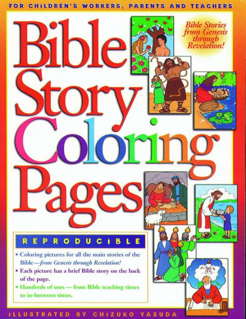 Bible Story Coloring Pages 1 by Gospel Light Paperback