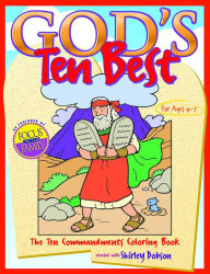Title: God's Ten Best Coloring Book, Author: Gospel Light
