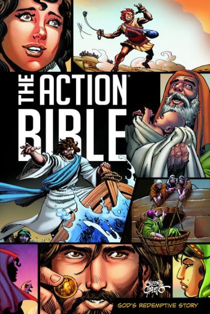 The Action Bible: God's Redemptive Story by Sergio Cariello, Hardcover