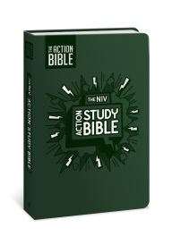 Title: The NIV Action Study Bible, Leathersoft, Forest, Full Color, Author: David C Cook