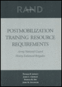Postmobilization Training Resource Requirements