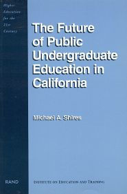 Future of Public Undergraduate Education in California: Declining Access