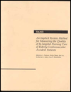 An Implicit Review Method for Measuring the Quality of In-Hospital Nursing Care of Elderly Cerebrovascular Accident Patients