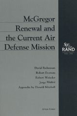 McGregor Renewal and the Current Air Defense Mission / Edition 1