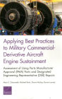Applying Best Practices to Military Commercial-Derivative Aircraft Engine Sustainment: Assessment of Using Parts Manufacturer Approval (PMA) Parts and Designated Engineering Representative (DER) Repairs