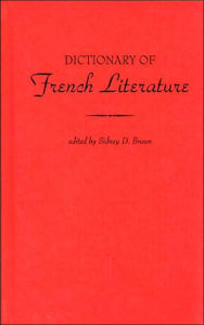 Dictionary of French Literature.