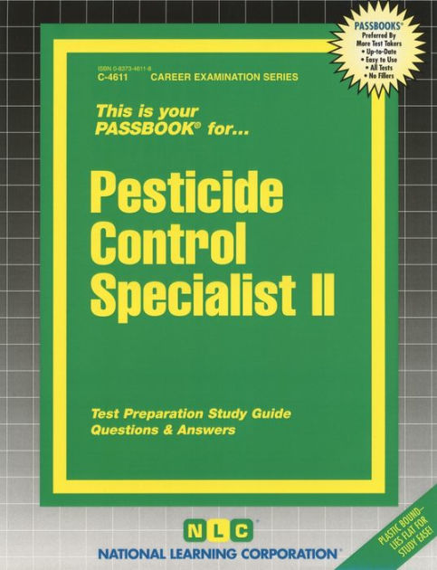 Pesticide Control Specialist II: Passbooks Study Guide By National ...