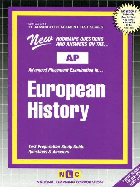 AP European History: Test Preparation Study Guide, Questions And ...