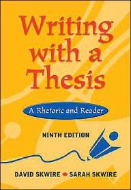 infotrac reader rhetoric thesis writing infotrac reader rhetoric thesis writing