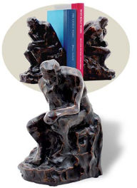 Title: Rodin's Thinker Bookends Set of 2