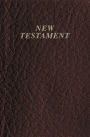 KJV, Vest Pocket New Testament, Leathersoft, Burgundy, Red Letter: Holy Bible, King James Version