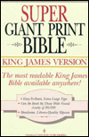 Super Giant Print (18 point type) 3 Volume Complete Bible: King James Version (KJV)