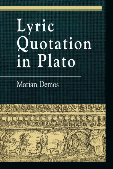 Lyric Quotation in Plato