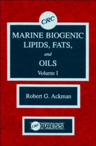 Title: Marine Biogenic Lipids, Fats & Oils, Volume I / Edition 1, Author: Robert George Ackman