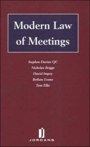 Modern Law of Meetings