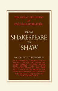 Title: Great Tradition in English Lit Vol 2, Author: Annette T. Rubinstein
