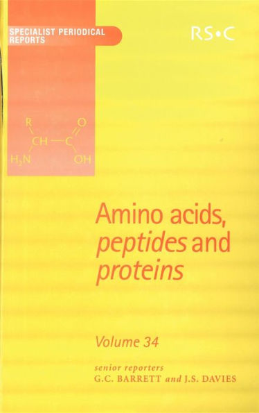 Amino Acids, Peptides and Proteins: Volume 34