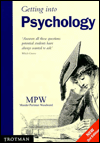 Getting into Psychology