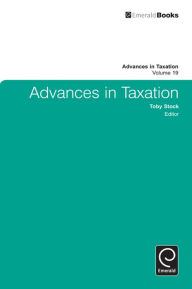 Title: Advances in Taxation, Author: Toby Stock