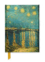 Van Gogh Starry Night over the Rhone (Foiled Journal)