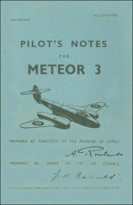 Title: Gloster Meteor III, Author: Air Ministry