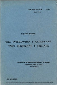 Title: Westland Whirlwind I, Author: Air Ministry