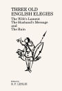 Three Old English Elegies