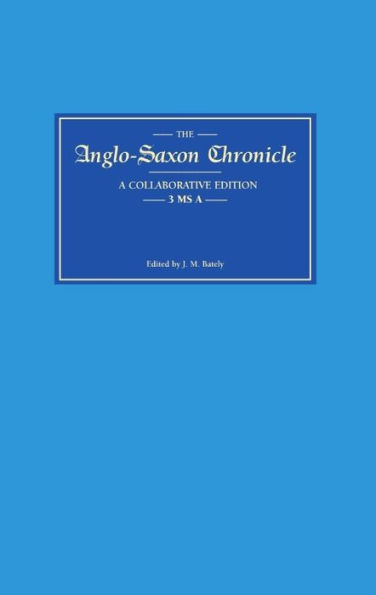 Anglo-Saxon Chronicle 3 MS A