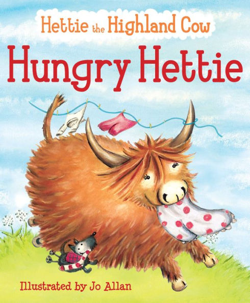 Hungry Hettie The Highland Cow Who Wont Stop Eating By Jo Allan 
