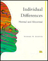 Title: Individual Differences: Normal And Abnormal / Edition 1, Author: Michael W. Eysenck