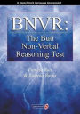 BNVR: The Butt Non-Verbal Reasoning Test: The Butt Non-Verbal Reasoning Test