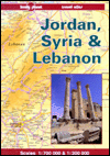 Jordan, Syria and Lebanon: Travel Atlas