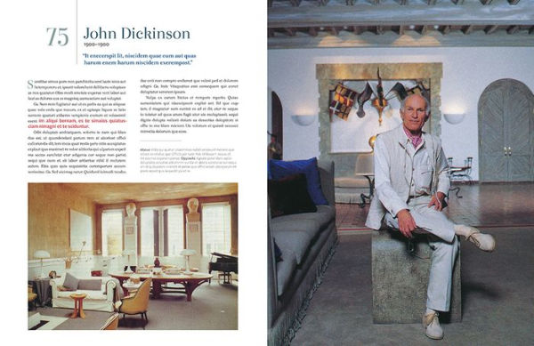 Inspired Design: The 100 Most Important Interior Designers of the Past 100 Years