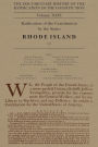 The Documentary History of the Ratification of the Constitution Volume 26: Ratification of the Constitution by the States, Rhode Island, No. 3