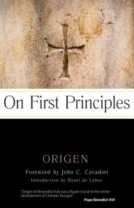 Title: On First Principles, Author: Origen