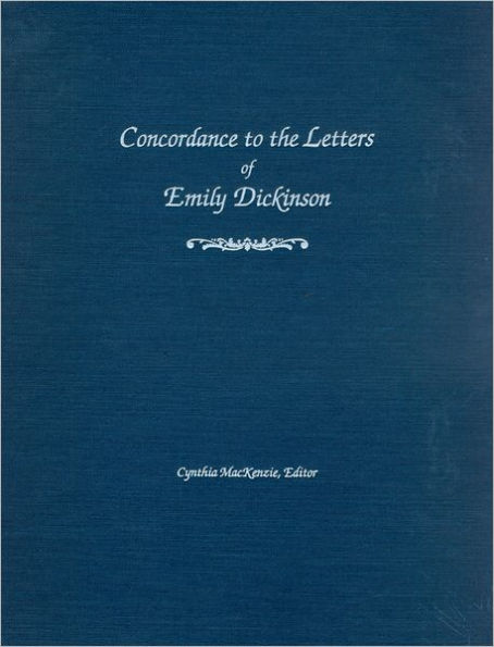 Concordance to the Letters of Emily Dickinson