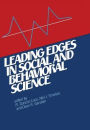 Leading Edges in Social and Behavioral Science