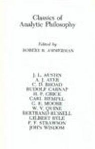 Title: Classics of Analytic Philosophy, Author: Robert Ammerman