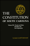 Constitution of South Carolina: Church and State, Morality and Free Expression