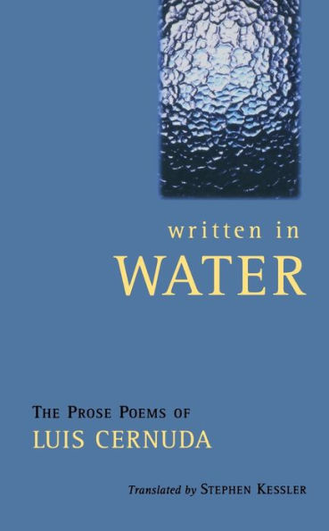 Written In Water: The Collected Prose Poems