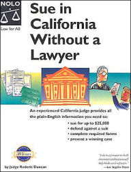 Sue in California without a Lawyer