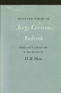 Selected Poems of Jorge Carrera Andrade