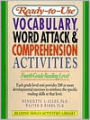 Ready-To-Use Vocabulary, Word Analysis & Comprehension Activities: Fourth Grade Reading Level